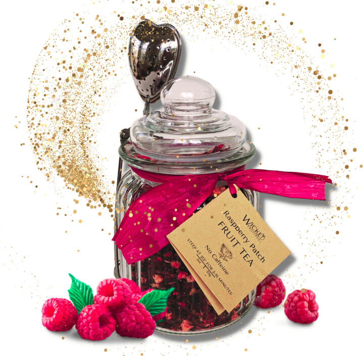 Wicked Fruitful Raspberry Patch fruity tea herbal tisane